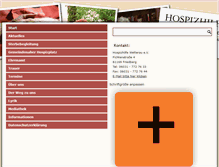 Tablet Screenshot of hospizhilfe-wetterau.de